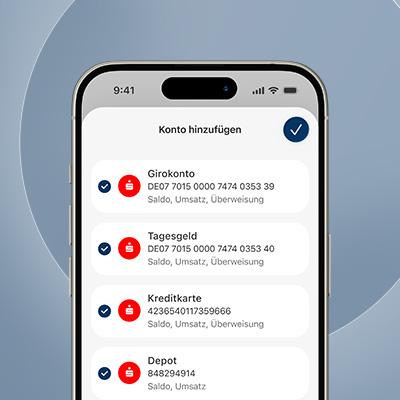 Verschiedene Konten in einer App - auch für Selbständige